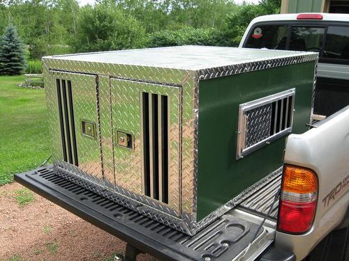 Homemade dog shop boxes for trucks